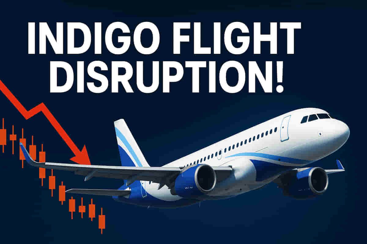 IndiGo Flight Chaos Sparks 7% Stock Plunge Amid Pilot Rule Crisis!