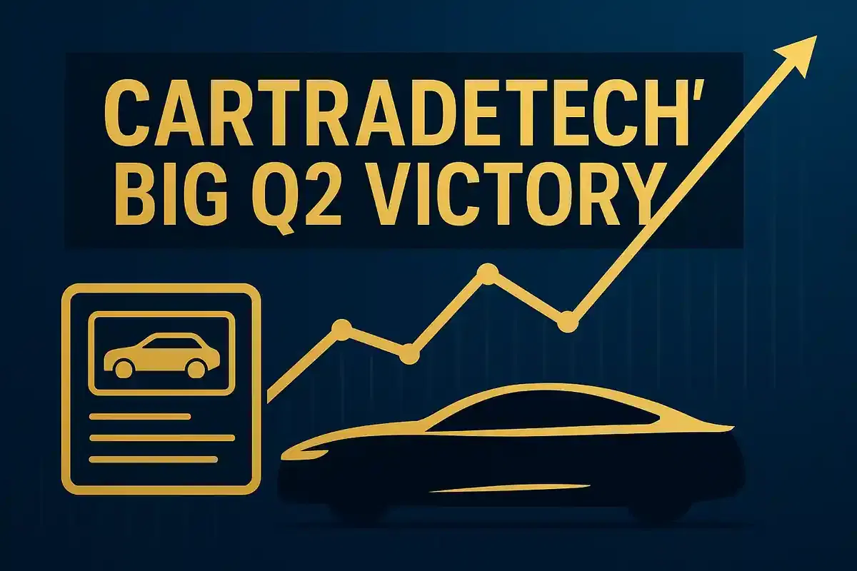 Cartrade Tech ਦੇ ਸ਼ੇਅਰ Q2 ਦੇ ਮਜ਼ਬੂਤ ਨਤੀਜਿਆਂ 'ਤੇ 12% ਵਧੇ, ਰੈਵੇਨਿਊ ਅਤੇ ਪ੍ਰਾਫਿਟ ਗ੍ਰੋਥ ਕਾਰਨ ਤੇਜ਼ੀ