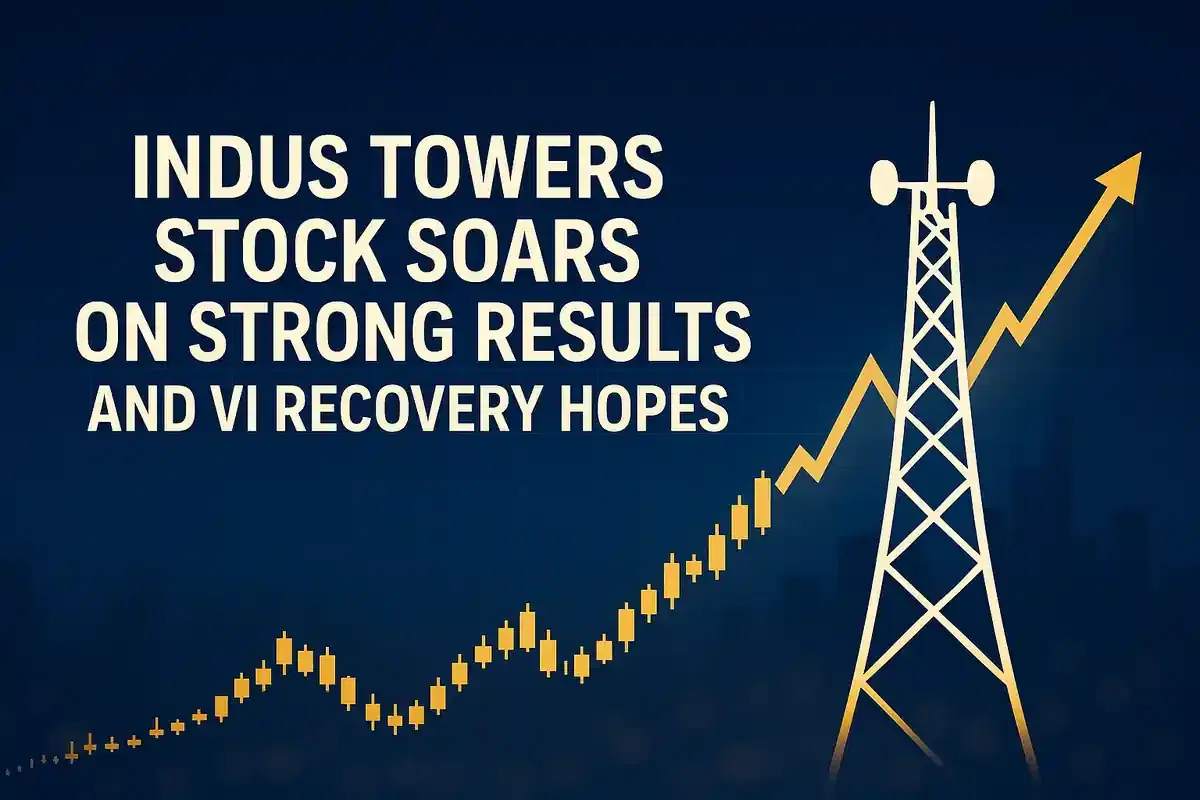 ਇੰਡਸ ਟਾਵਰਜ਼ ਦਾ ਸਟਾਕ 3% ਤੋਂ ਵੱਧ ਵਧਿਆ, ਮਜ਼ਬੂਤ ਤਿਮਾਹੀ ਨਤੀਜਿਆਂ ਅਤੇ ਵੋਡਾਫੋਨ ਆਈਡੀਆ ਦੇ ਪੁਨਰ-ਉਥਾਨ ਦੀਆਂ ਉਮੀਦਾਂ ਕਾਰਨ