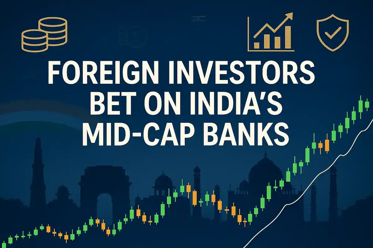 ਵਿਦੇਸ਼ੀ ਨਿਵੇਸ਼ਕ ਵਿਕਾਸ ਦੀਆਂ ਸੰਭਾਵਨਾਵਾਂ ਦਰਮਿਆਨ ਭਾਰਤੀ ਮਿਡ-ਕੈਪ ਬੈਂਕਾਂ ਵਿੱਚ ਦਿਲਚਸਪੀ ਦਿਖਾ ਰਹੇ ਹਨ, ਵਿਸ਼ਲੇਸ਼ਕ ਚੋਣਵੇਂ ਰਹਿਣ ਦੀ ਸਲਾਹ ਦਿੰਦੇ ਹਨ
