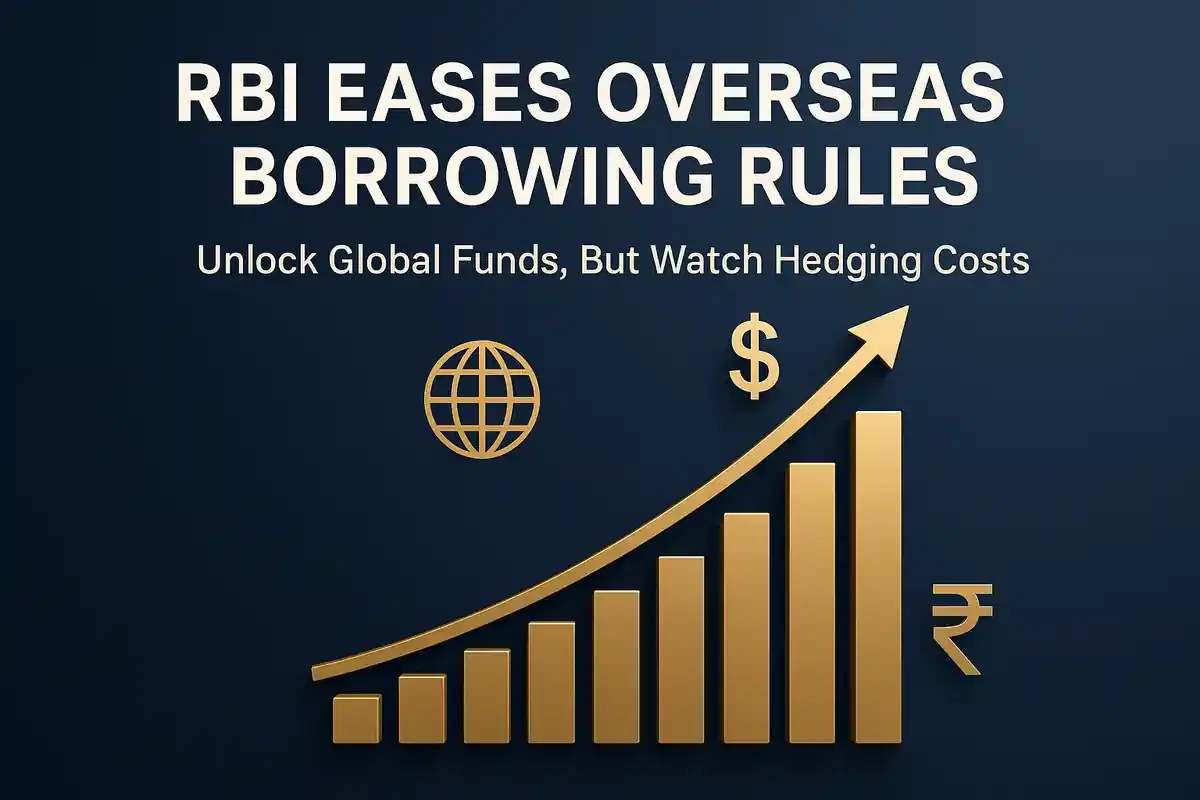 RBI ਨੇ ਵਿਦੇਸ਼ੀ ਉਧਾਰ ਨਿਯਮਾਂ 'ਚ ਢਿੱਲ ਦਿੱਤੀ, ਪਰ ਸਥਾਨਕ ਲਾਗਤਾਂ ਤਤਕਾਲ ਪ੍ਰਭਾਵ ਨੂੰ ਸੀਮਤ ਕਰ ਸਕਦੀਆਂ ਹਨ