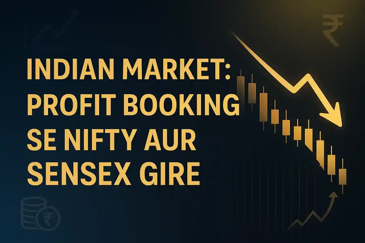 ਡੈਰੀਵੇਟਿਵਜ਼ ਐਕਸਪਾਇਰੀ ਦੇ ਦਿਨ ਪ੍ਰਾਫਿਟ-ਬੁਕਿੰਗ ਕਾਰਨ ਭਾਰਤੀ ਸਟਾਕ ਮਾਰਕੀਟ ਵਿੱਚ ਮਾਮੂਲੀ ਗਿਰਾਵਟ