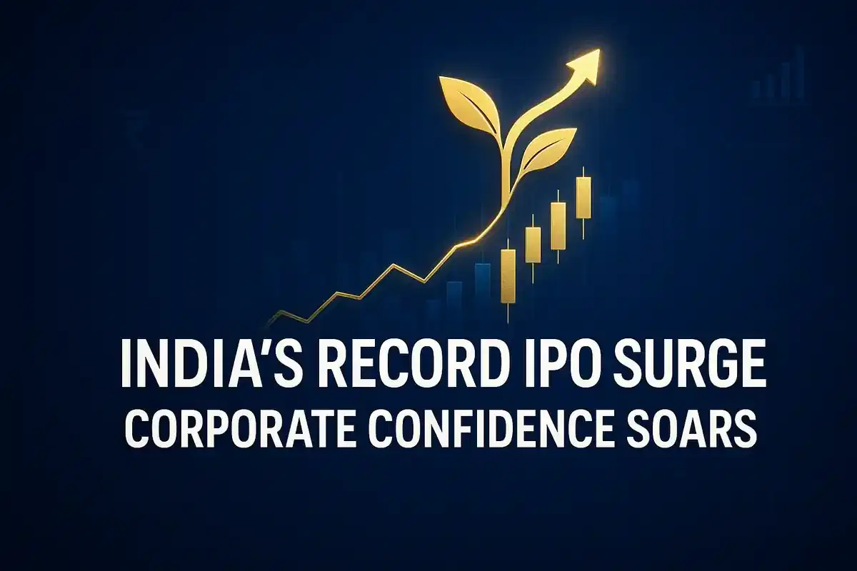 ਭਾਰਤ ਦਾ IPO ਬਾਜ਼ਾਰ ਮਜ਼ਬੂਤ ਨਿਵੇਸ਼ਕ ਮੰਗ ਅਤੇ ਵਿਸ਼ਵਾਸ ਨਾਲ ਰਿਕਾਰਡ ਉੱਚ ਪੱਧਰ 'ਤੇ ਪਹੁੰਚਿਆ