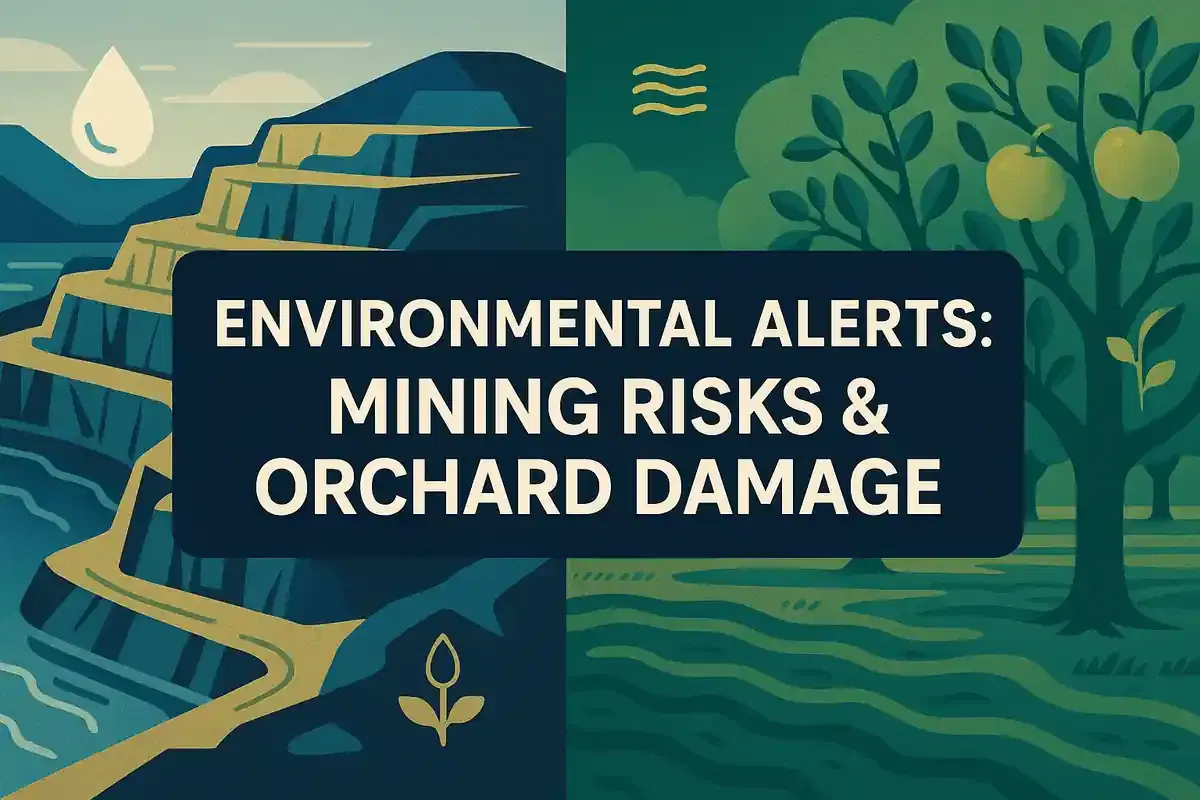 ਗੁਜਰਾਤ ਲਾਈਮਸਟੋਨ ਮਾਈਨਿੰਗ ਪ੍ਰੋਜੈਕਟ ਵਾਤਾਵਰਣ ਦੇ ਖਤਰਿਆਂ ਕਾਰਨ ਜਾਂਚ ਅਧੀਨ; ਜੰਮੂ ਅਤੇ ਕਸ਼ਮੀਰ ਵਿੱਚ ਸੜਕ ਉਸਾਰੀ ਨਾਲ ਬਾਗ ਨੂੰ ਨੁਕਸਾਨ