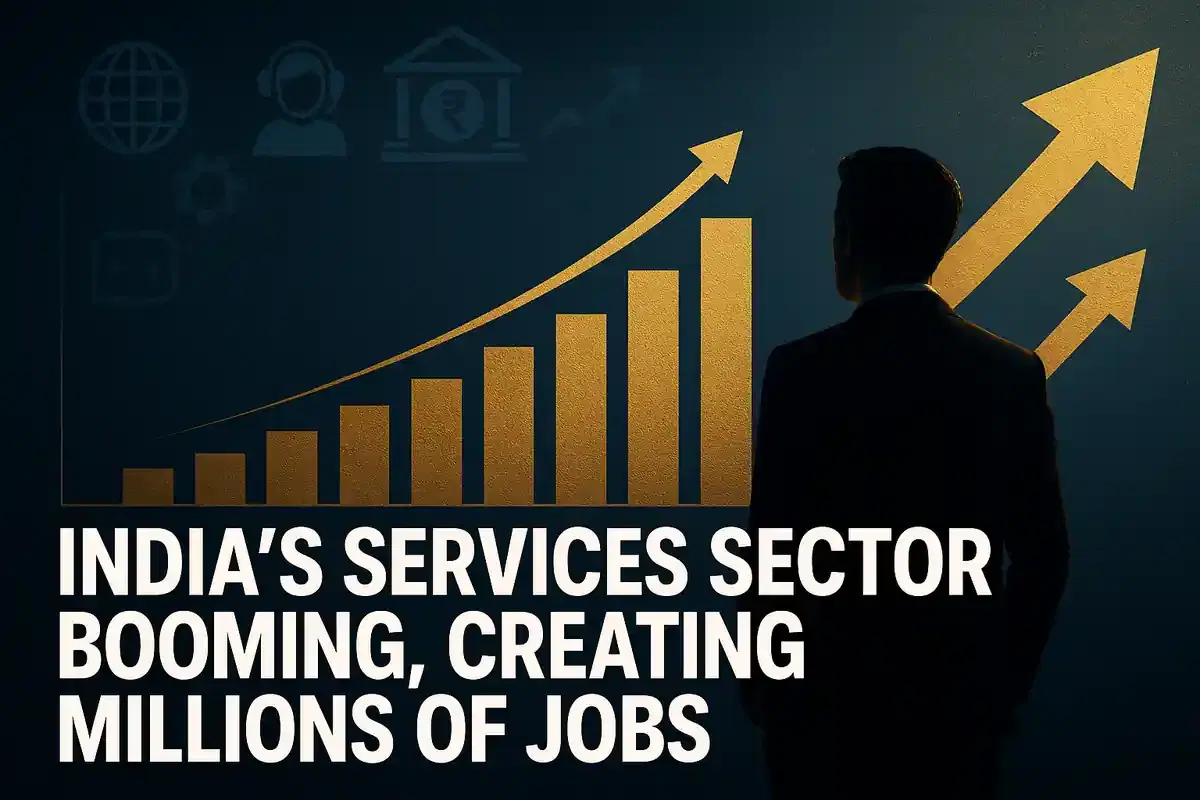 ਭਾਰਤ ਦਾ ਸੇਵਾ ਖੇਤਰ ਮੁੱਖ ਨੌਕਰੀਆਂ ਪੈਦਾ ਕਰਨ ਵਾਲਾ ਬਣਿਆ, ਰੁਜ਼ਗਾਰ ਵਿੱਚ ਹਿੱਸੇਦਾਰੀ 29.7% ਤੱਕ ਵਧੀ