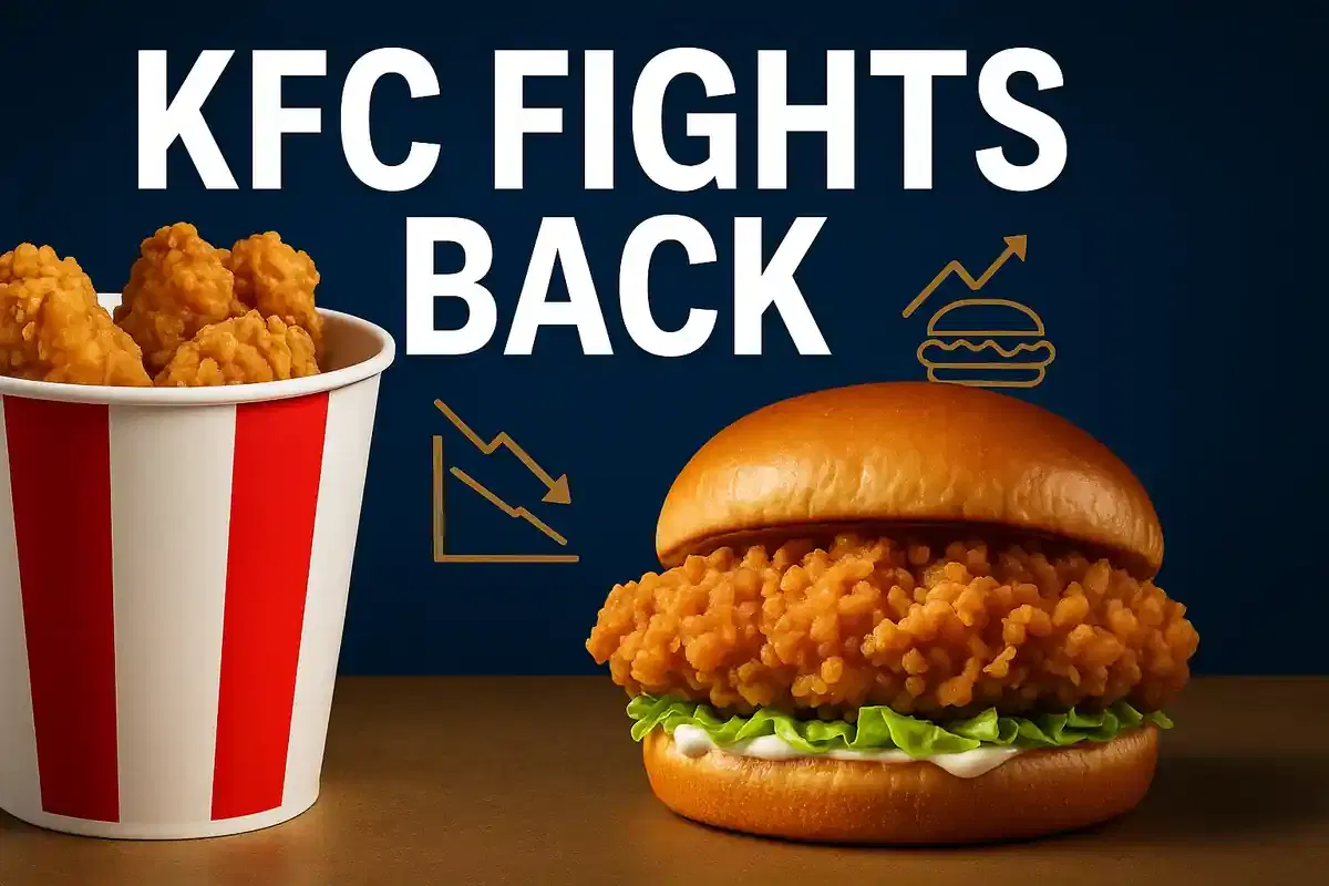 KFC ਦੀਆਂ ਅਮਰੀਕੀ ਵਿਕਰੀਆਂ ਵਿੱਚ ਗਿਰਾਵਟ, ਬੋਨਲੈੱਸ ਚਿਕਨ ਮੁਕਾਬਲੇ ਲਈ ਮੀਨੂ ਵਿੱਚ ਬਦਲਾਅ