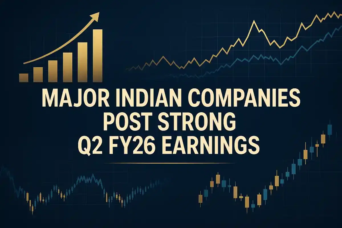 ਮੁੱਖ ਭਾਰਤੀ ਕੰਪਨੀਆਂ ਨੇ Q2 FY26 ਦੀ ਮਜ਼ਬੂਤ ਆਮਦਨ ਰਿਪੋਰਟ ਕੀਤੀ, ਬਾਜ਼ਾਰ ਦੇ ਭਰੋਸੇ ਨੂੰ ਵਧਾਇਆ