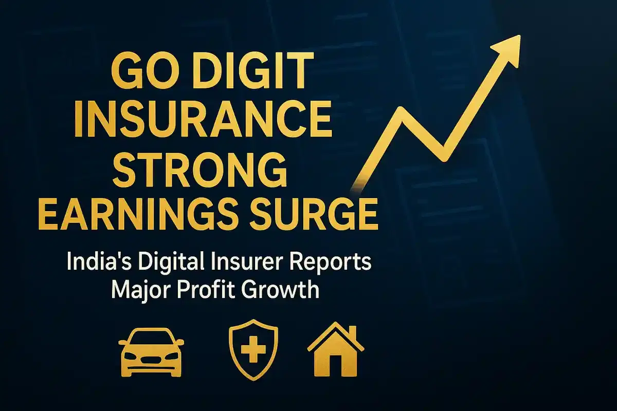 ਗੋ ਡਿਜਿਟ ਜਨਰਲ ਇੰਸ਼ੋਰੈਂਸ ਨੇ Q2 FY25 ਵਿੱਚ ਨੈੱਟ ਪ੍ਰਾਫਿਟ 'ਚ 30.2% ਦਾ ਉਛਾਲ ਰਿਪੋਰਟ ਕੀਤਾ