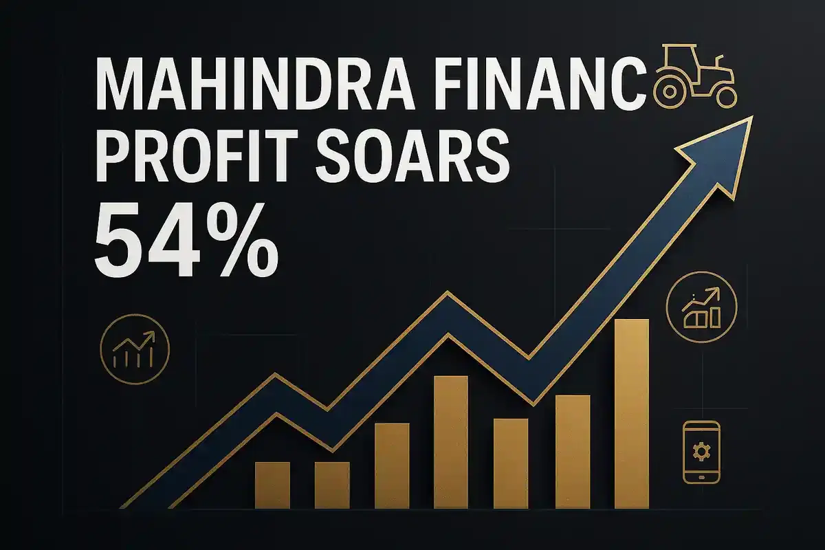 ਮਹਿੰਦਰਾ ਫਾਈਨੈਂਸ ਦਾ Q2 ਮੁਨਾਫਾ 54% ਵਧਿਆ, ਲੋਨ ਬੁੱਕ 13% ਵਧੀ