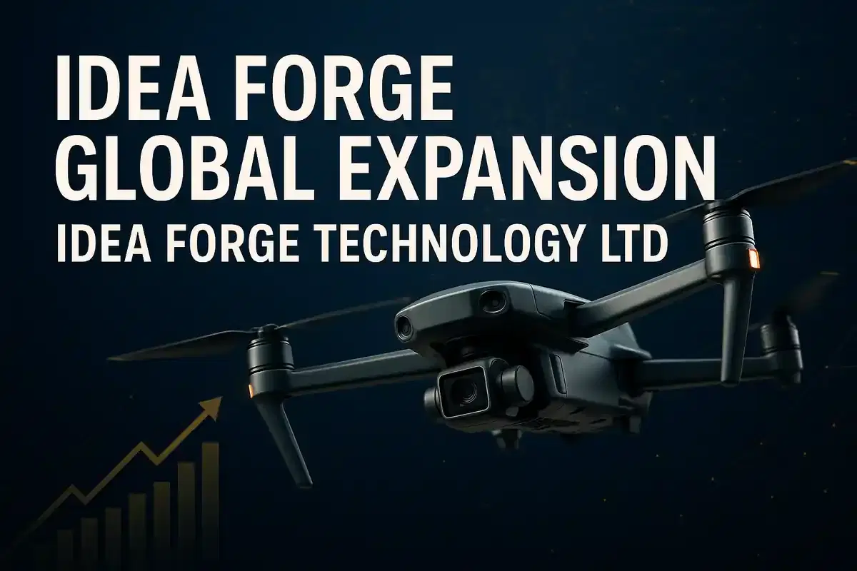 ideaForge Technology Ltd ਨੇ Q2 FY26 ਵਿੱਚ 41.3% ਮੁਨਾਫਾ ਵਧਾਇਆ; ਨਵੀਂ JV ਨਾਲ ਅਮਰੀਕਾ ਵਿੱਚ ਵਿਸਥਾਰ।