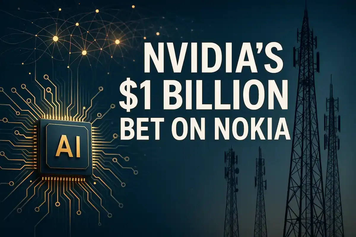 Nvidia ਨੇ AI ਅਤੇ ਭਵਿੱਖੀ ਨੈੱਟਵਰਕ ਵਿਕਾਸ ਲਈ Nokia ਵਿੱਚ $1 ਬਿਲੀਅਨ ਦਾ ਨਿਵੇਸ਼ ਕੀਤਾ