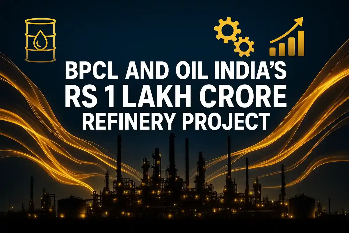 BPCL ਅਤੇ ਆਇਲ ਇੰਡੀਆ ਨੇ ਆਂਧਰਾ ਪ੍ਰਦੇਸ਼ ਰਿਫਾਈਨਰੀ ਅਤੇ ਪੈਟਰੋਕੈਮੀਕਲ ਕੰਪਲੈਕਸ ਲਈ ₹1 ਲੱਖ ਕਰੋੜ ਦਾ ਸੌਦਾ ਕੀਤਾ