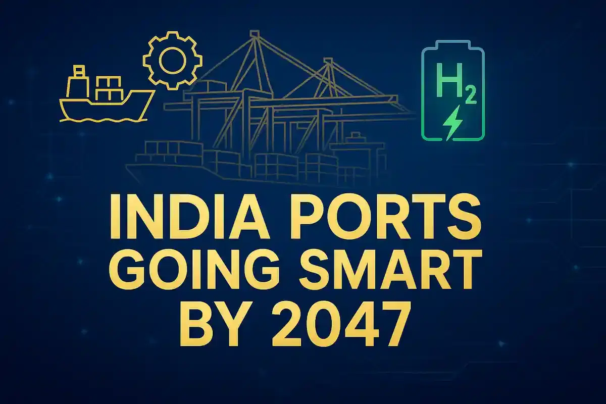ਭਾਰਤ ਦੇ ਮੁੱਖ ਪੋਰਟ 2047 ਤੱਕ ਲੈਂਡਲੋਰਡ ਮਾਡਲ ਅਪਣਾਉਣਗੇ, ਗ੍ਰੀਨ ਹਾਈਡ੍ਰੋਜਨ ਹੱਬ ਬਣਨਗੇ