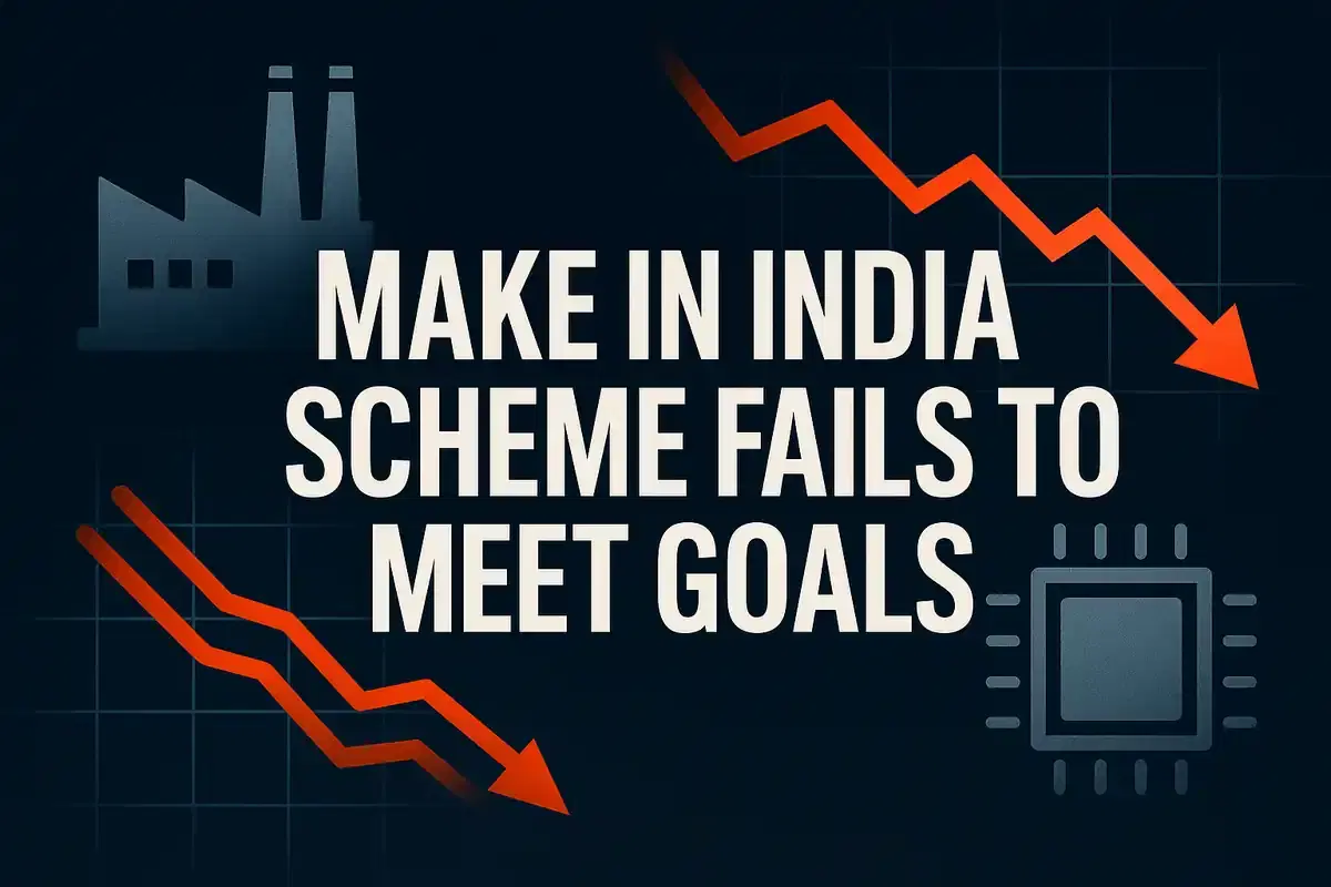 ਭਾਰਤ ਦੀਆਂ 'ਮੇਕ ਇਨ ਇੰਡੀਆ' ਅਤੇ PLI ਸਕੀਮਾਂ ਨੂੰ ਮੁਸ਼ਕਿਲਾਂ: ਘੱਟ ਵੈਲਿਊ ਐਡੀਸ਼ਨ, ਫੰਡਿੰਗ ਦੀ ਘਾਟ ਉਜਾਗਰ
