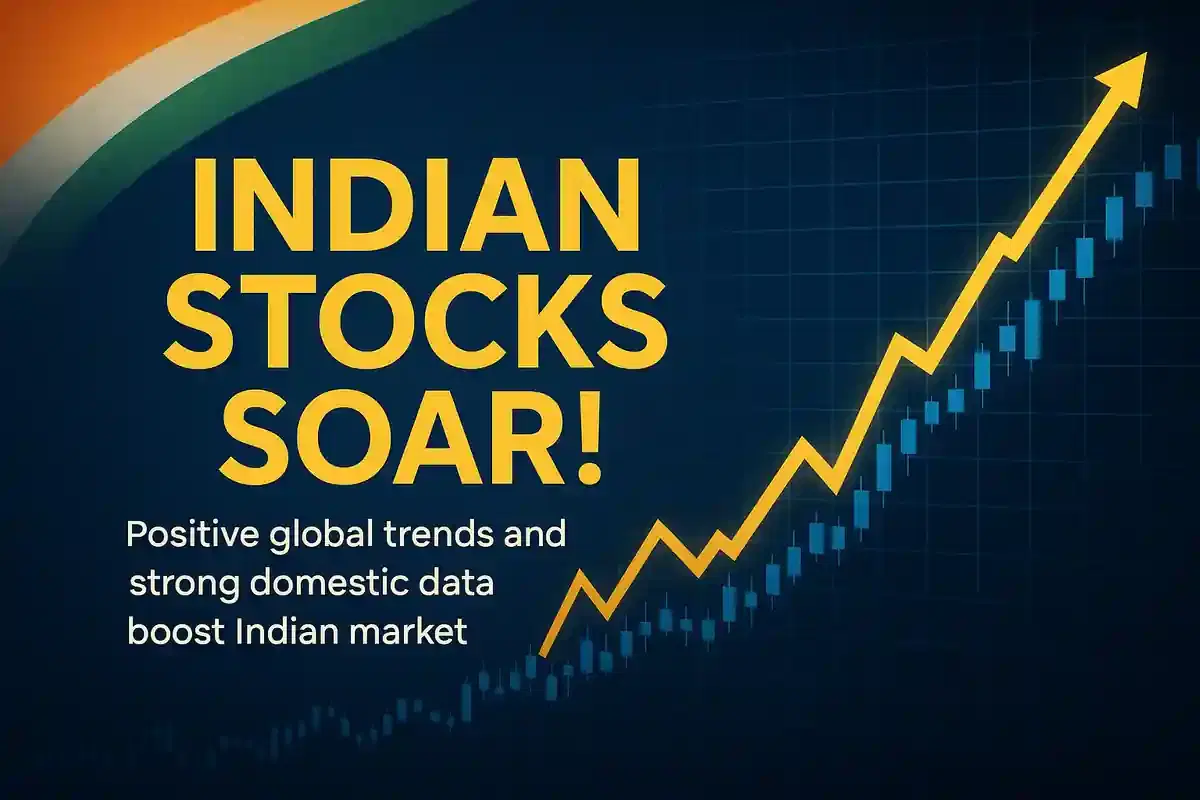 ਗਲੋਬਲ ਤਾਕਤ ਅਤੇ ਮਜ਼ਬੂਤ ਘਰੇਲੂ ਡਾਟਾ ਦੇ ਵਿਚਕਾਰ ਭਾਰਤੀ ਬਾਜ਼ਾਰਾਂ ਦੀ ਸਕਾਰਾਤਮਕ ਸ਼ੁਰੂਆਤ