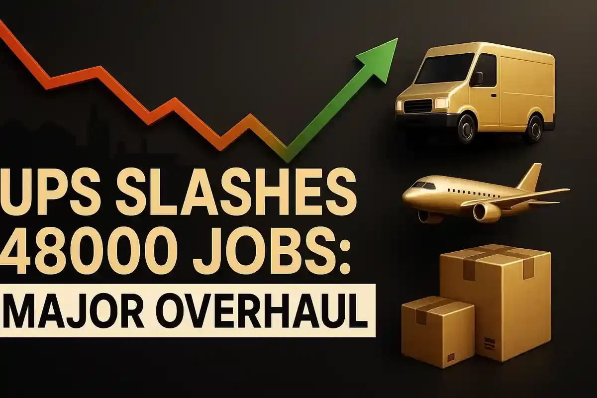 ਯੂਨਾਈਟਿਡ ਪਾਰਸਲ ਸਰਵਿਸ (UPS) ਨੇ ਵੱਡੀ ਲਾਗਤ-ਕਟੌਤੀ ਦੇ ਸੁਧਾਰ ਵਿੱਚ 48,000 ਨੌਕਰੀਆਂ ਘਟਾਈਆਂ