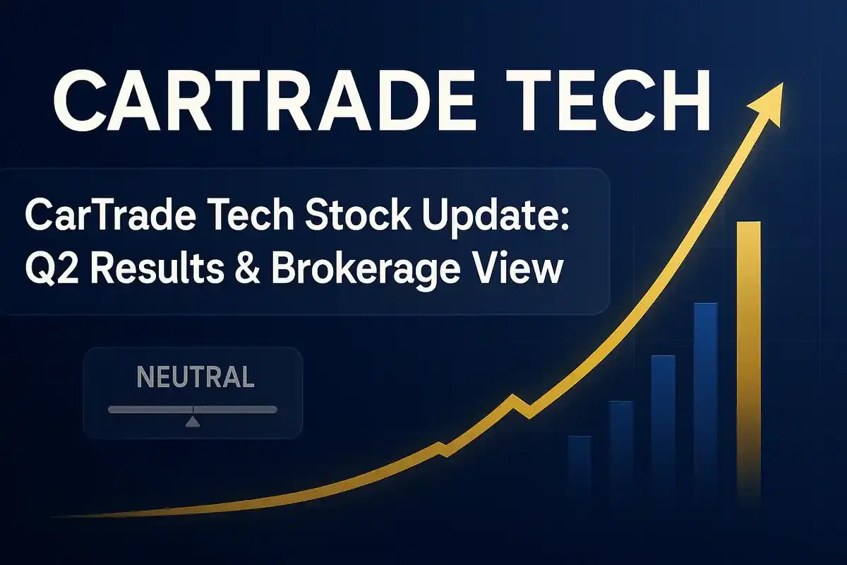 CarTrade Tech ਦੇ Q2 ਨਤੀਜਿਆਂ ਮਗਰੋਂ ਸ਼ੇਅਰ ਡਿੱਪ ਹੋਏ, Nomura ਨੇ ਨਿਊਟਰਲ ਸਟੈਂਸ ਬਰਕਰਾਰ ਰੱਖਿਆ