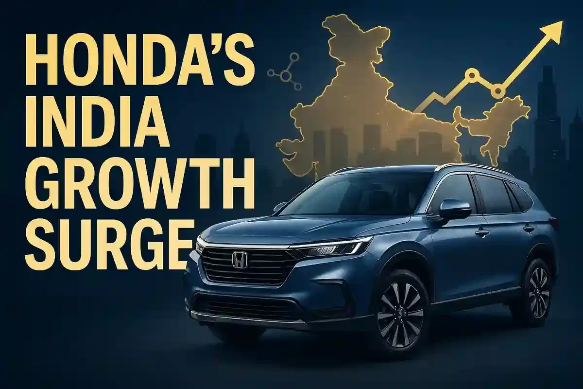 Honda Eyes India as Key Growth Market, Plans New SUV Models by FY27