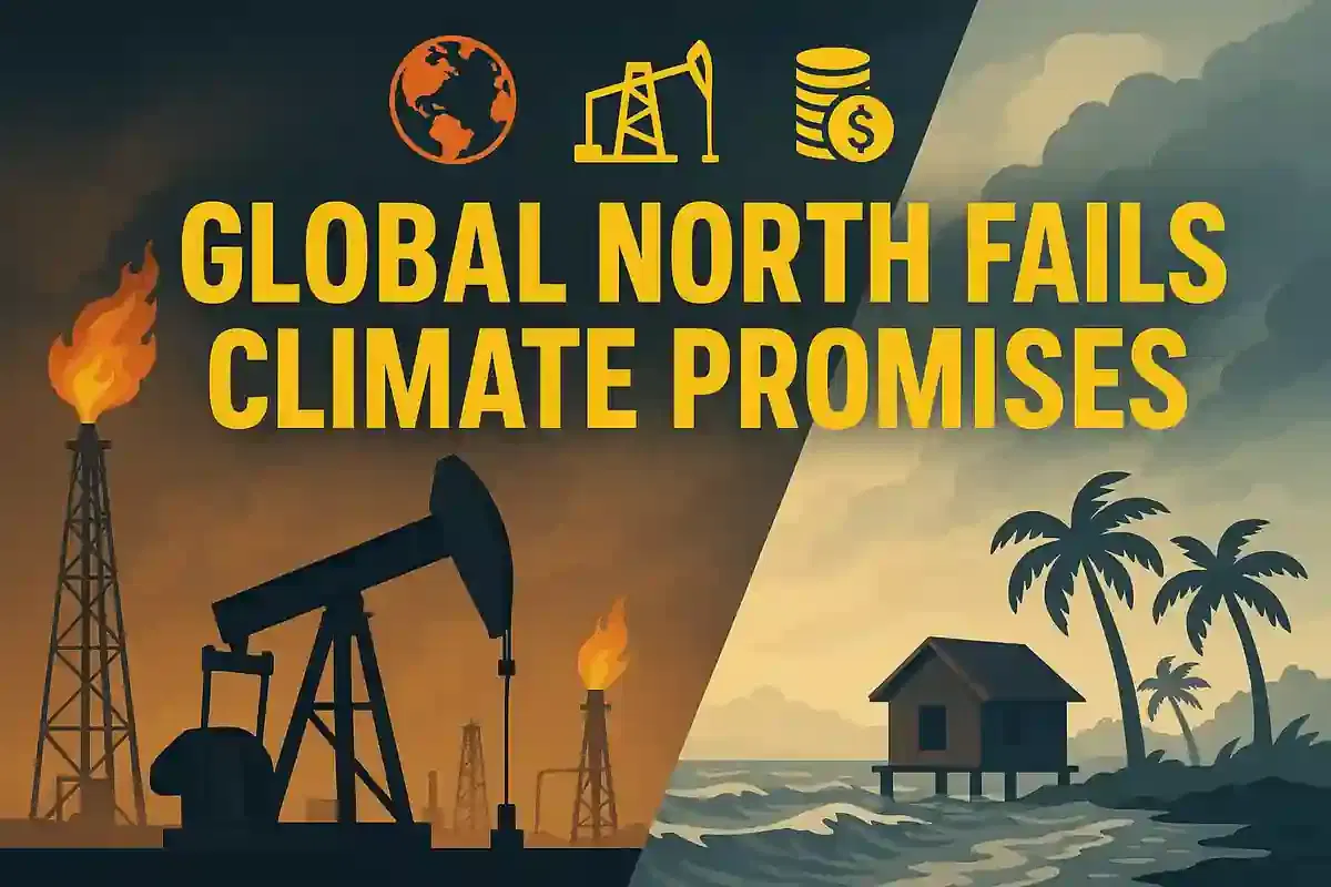 ਗਲੋਬਲ ਨਾਰਥ ਦੇਸ਼ਾਂ 'ਤੇ ਫਾਸਿਲ ਫਿਊਲ ਪੜਾਅਵਾਰ ਖ਼ਤਮ ਕਰਨ ਦੀਆਂ ਕੋਸ਼ਿਸ਼ਾਂ ਨੂੰ ਕਮਜ਼ੋਰ ਕਰਨ ਦਾ ਦੋਸ਼
