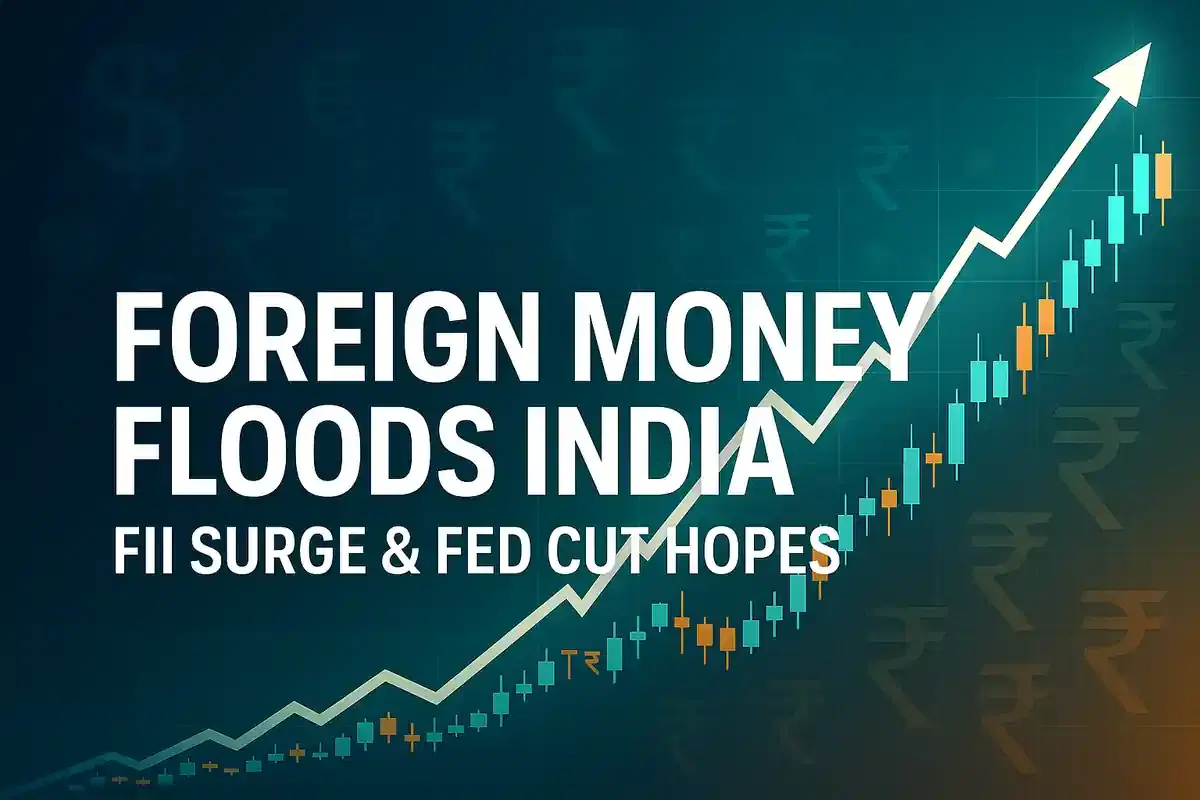 FIIs Surge to Record Buying, US Rate Cut Hopes and Earnings Optimism Boost Indian Market Sentiment
