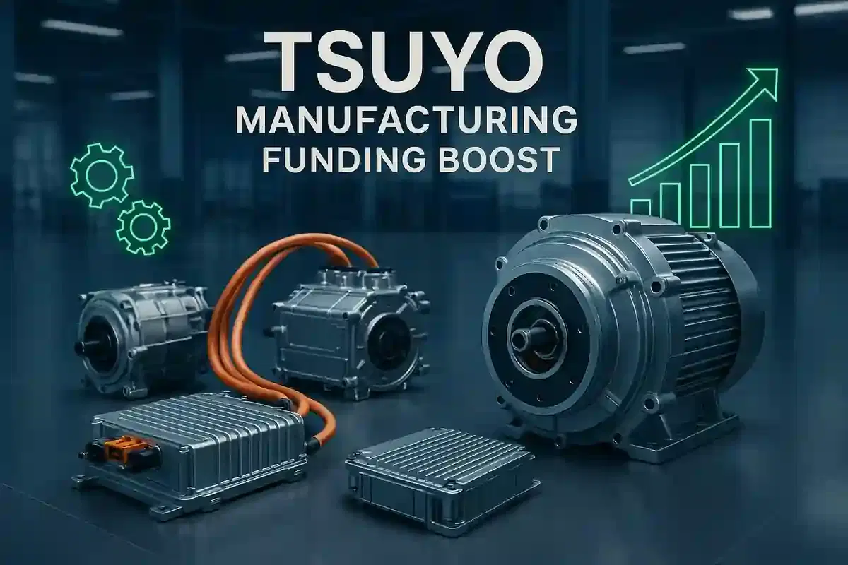 TSUYO Manufacturing ਨੂੰ EV ਕੰਪੋਨੈਂਟ ਦੇ ਵਿਸਥਾਰ ਲਈ Avaana Capital ਦੀ ਅਗਵਾਈ ਹੇਠ INR 40 ਕਰੋੜ ਦੀ ਪ੍ਰੀ-ਸੀਰੀਜ਼ A ਫੰਡਿੰਗ ਮਿਲੀ