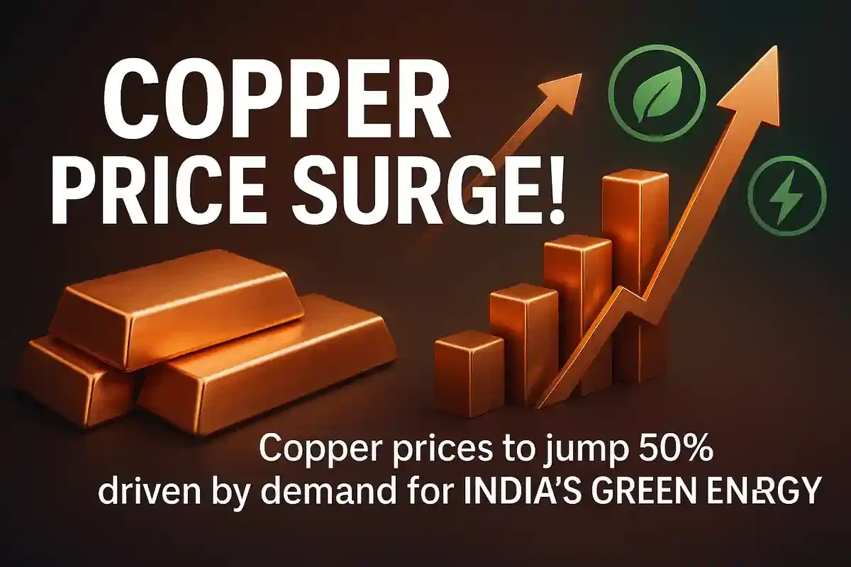 ਤਾਂਬੇ ਦੀਆਂ ਕੀਮਤਾਂ ਵਿੱਚ 50% ਵਾਧਾ ਹੋਣ ਦੀ ਸੰਭਾਵਨਾ, ਸਪਲਾਈ ਦੀ ਕਮੀ ਅਤੇ ਗ੍ਰੀਨ ਐਨਰਜੀ ਦੇ ਬੂਮ ਕਾਰਨ, ਮਾਹਰ ਕਮੋਡਿਟੀ ਸੁਪਰਸਾਈਕਲ ਦੀ ਭਵਿੱਖਬਾਣੀ ਕਰਦੇ ਹਨ