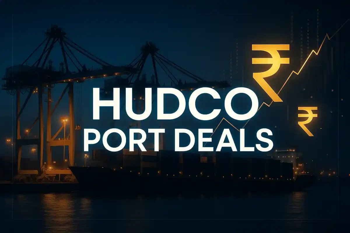 ਹੁਡਕੋ ਨੇ ਪੋਰਟ ਫੰਡਿੰਗ ਦੇ ਵੱਡੇ ਸੌਦੇ ਕੀਤੇ, ਸ਼ੇਅਰਾਂ 'ਚ ਤੇਜ਼ੀ