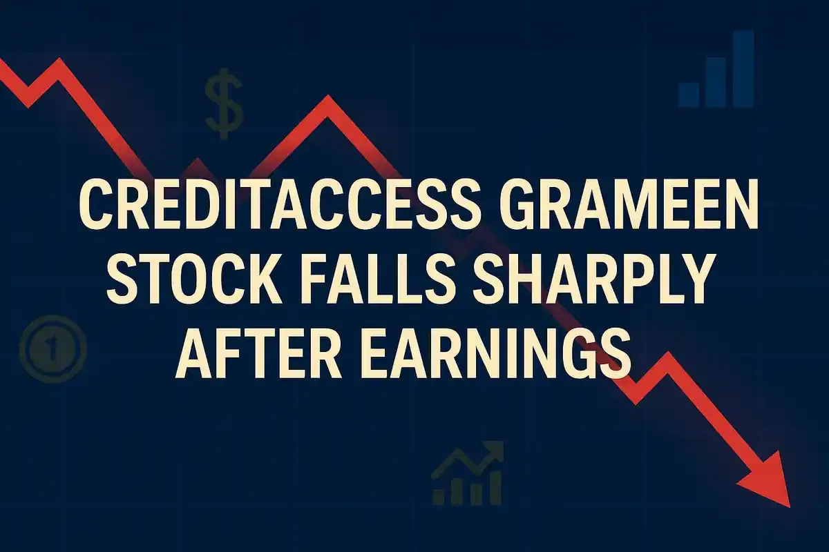 CreditAccess Grameen Stock Drops Nearly 7% After Q2 Results; Analysts Mixed on Outlook