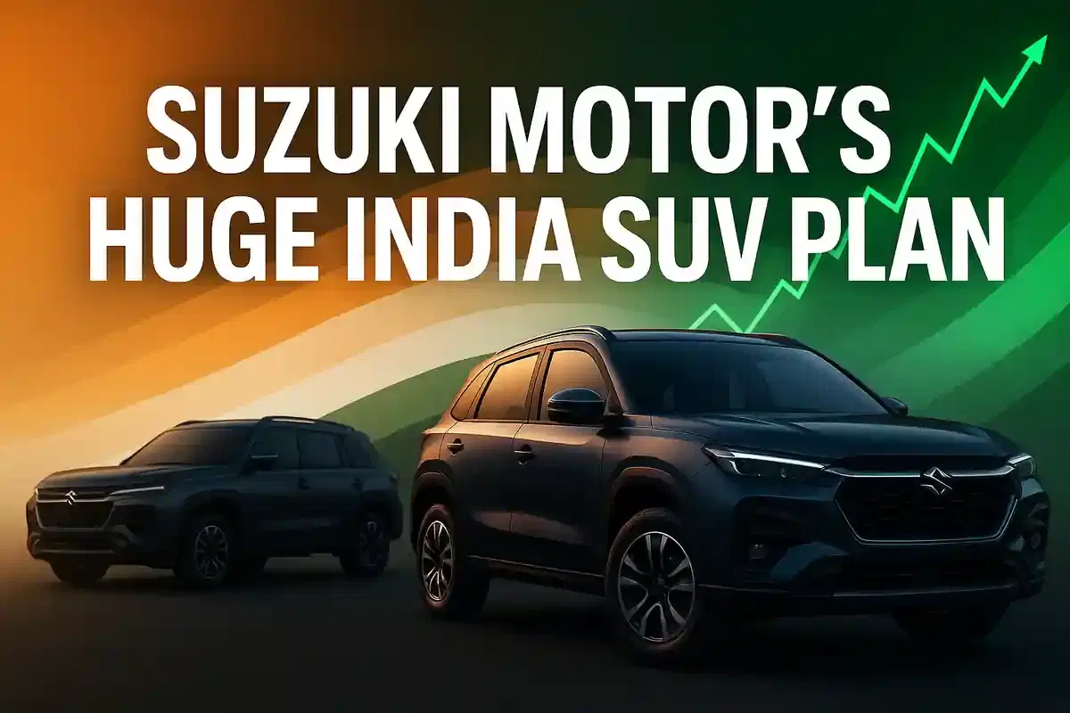 ਮਾਰਕੀਟ ਸ਼ੇਅਰ ਵਾਪਸ ਹਾਸਲ ਕਰਨ ਲਈ ਸੁਜ਼ੁਕੀ ਮੋਟਰ ਭਾਰਤ ਵਿੱਚ 8 SUV ਲਾਂਚ ਕਰਨ ਦੀ ਯੋਜਨਾ ਬਣਾ ਰਹੀ ਹੈ