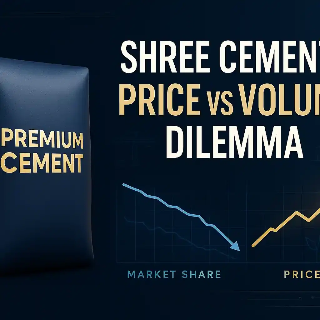 ਸ਼੍ਰੀ ਸੀਮਿੰਟ ਨੂੰ ਮਾਰਕੀਟ ਸ਼ੇਅਰ ਦੀ ਚਿੰਤਾ: ਪ੍ਰੀਮੀਅਮ ਕੀਮਤ ਰਣਨੀਤੀ ਅਤੇ ਵਿਸਥਾਰ ਯਤਨ