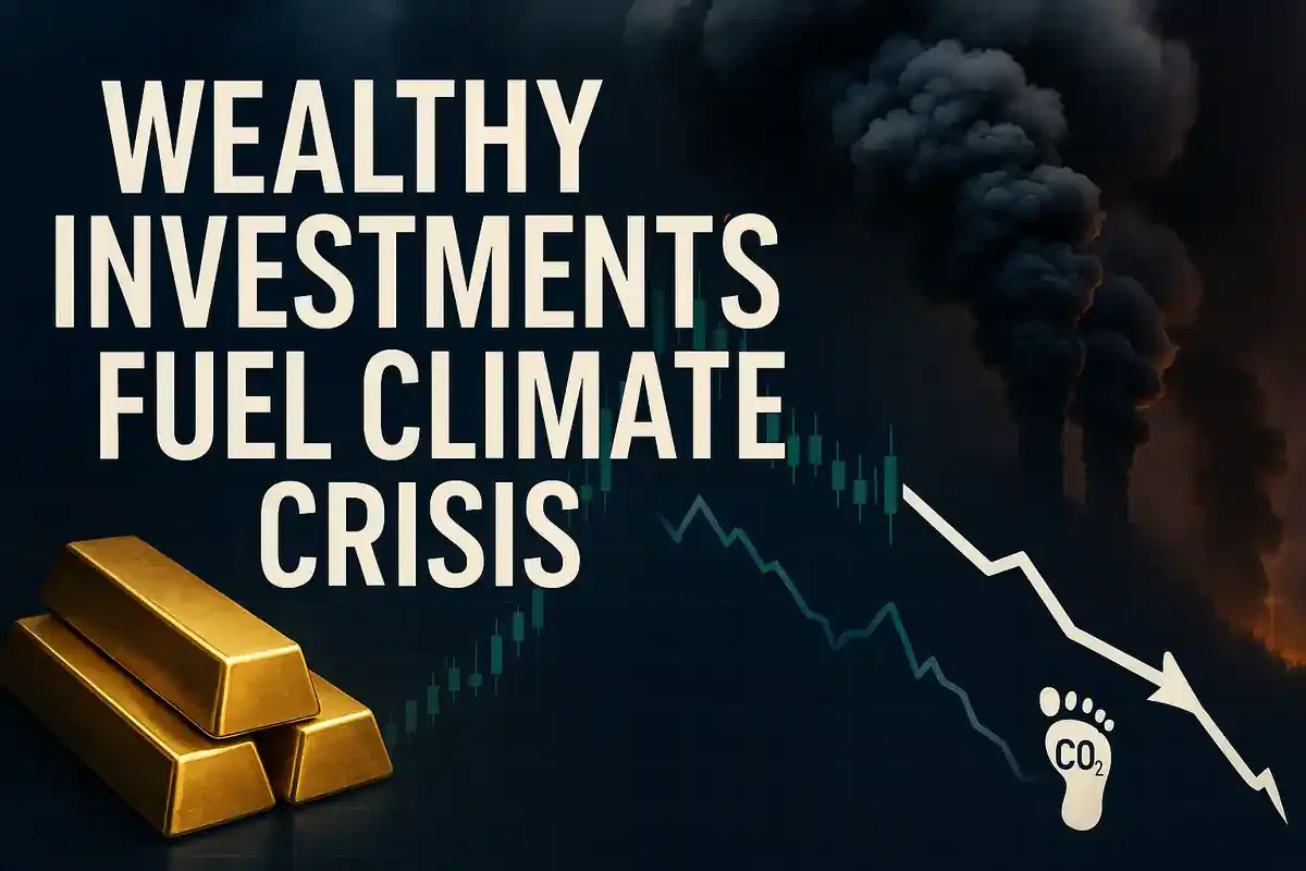 ਅਮੀਰ ਵਿਅਕਤੀ ਖਪਤ (Consumption) ਨਾਲੋਂ ਜ਼ਿਆਦਾ ਨਿਵੇਸ਼ਾਂ (Investments) ਰਾਹੀਂ ਜਲਵਾਯੂ ਸੰਕਟ ਵਧਾ ਰਹੇ ਹਨ: ਰਿਪੋਰਟ; ਜਾਇਦਾਦਾਂ (Assets) 'ਤੇ ਕਾਰਬਨ ਟੈਕਸ ਦਾ ਪ੍ਰਸਤਾਵ