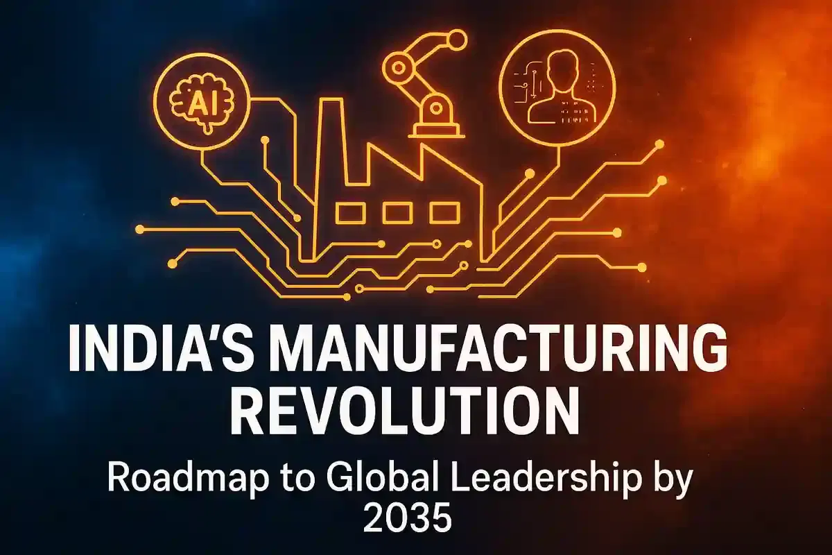 ਭਾਰਤ ਨੇ 2035 ਤੱਕ ਐਡਵਾਂਸਡ ਮੈਨੂਫੈਕਚਰਿੰਗ ਵਿੱਚ ਲੀਡਰਸ਼ਿਪ ਲਈ ਰੋਡਮੈਪ ਜਾਰੀ ਕੀਤਾ