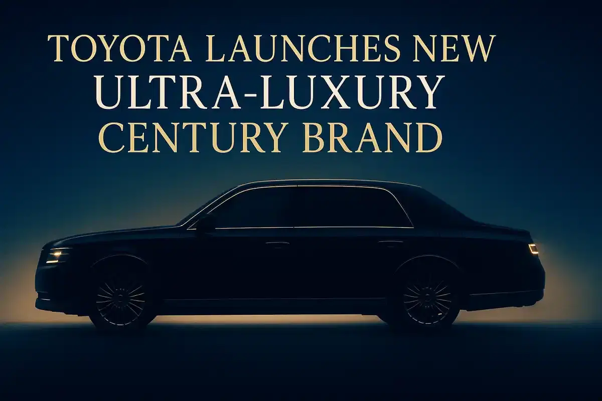 ਟੋਯੋਟਾ ਨੇ 'ਸੈਂਚੁਰੀ' ਨੂੰ ਇੱਕ ਸੁਤੰਤਰ ਅਲਟਰਾ-ਲਗਜ਼ਰੀ ਬ੍ਰਾਂਡ ਵਜੋਂ ਲਾਂਚ ਕੀਤਾ, ਗਲੋਬਲ ਐਲੀਟ ਨੂੰ ਨਿਸ਼ਾਨਾ ਬਣਾਇਆ
