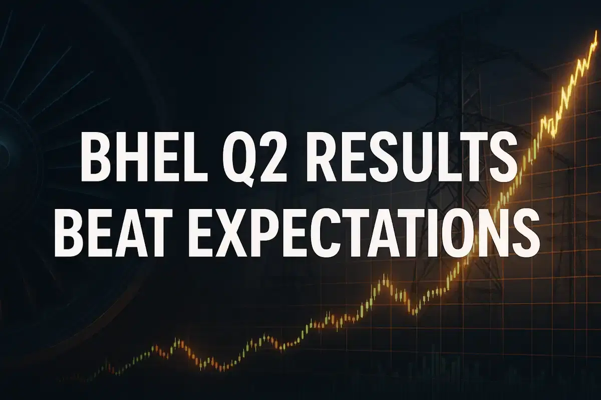 BHEL ਨੇ Q2 'ਚ ਅਨੁਮਾਨਾਂ ਨੂੰ ਪਛਾੜਦੇ ਹੋਏ ਜ਼ੋਰਦਾਰ ਮੁਨਾਫਾ ਅਤੇ ਮਾਰਜਿਨ ਵਾਧਾ ਦਰਜ ਕੀਤਾ