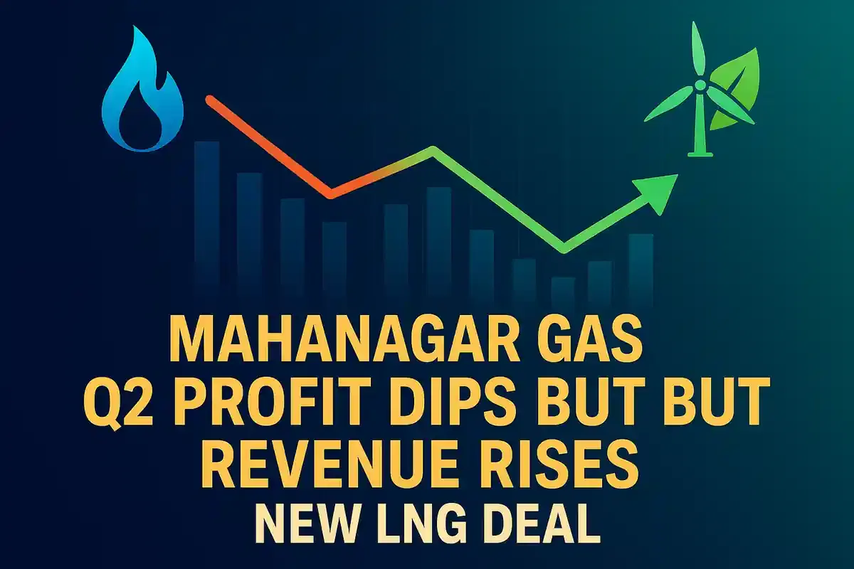 ਮਹਾਨਗਰ ਗੈਸ ਦਾ Q2 ਮੁਨਾਫਾ ਅੰਦਾਜ਼ੇ ਤੋਂ 40% ਘੱਟਿਆ; ਆਇਲ ਇੰਡੀਆ ਨਾਲ LNG ਭਾਈਵਾਲੀ 'ਤੇ ਦਸਤਖਤ