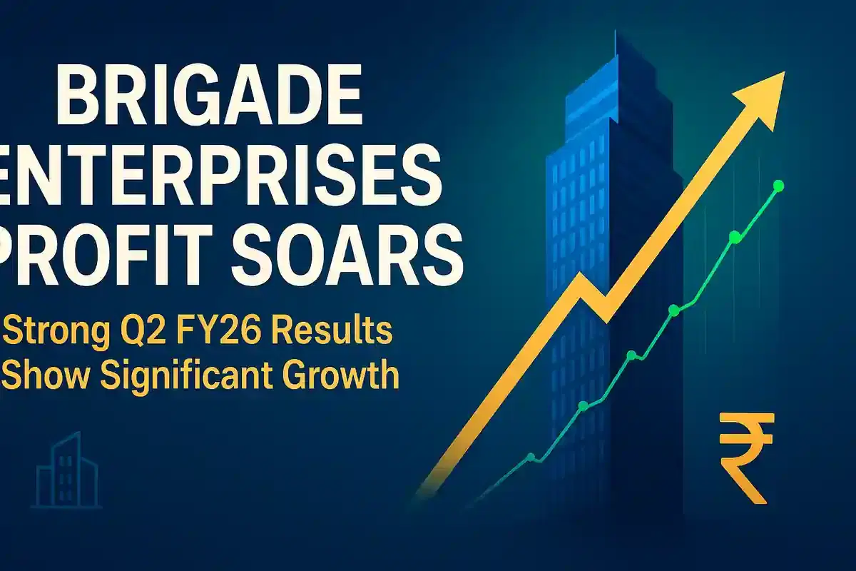 ਬ੍ਰਿਗੇਡ ਐਂਟਰਪ੍ਰਾਈਜ਼ ਨੇ Q2 FY26 ਵਿੱਚ 36.5% ਮੁਨਾਫਾ ਵਾਧਾ ਰਿਪੋਰਟ ਕੀਤਾ, ਮਜ਼ਬੂਤ ਮਾਲੀਆ ਵਾਧੇ ਨਾਲ