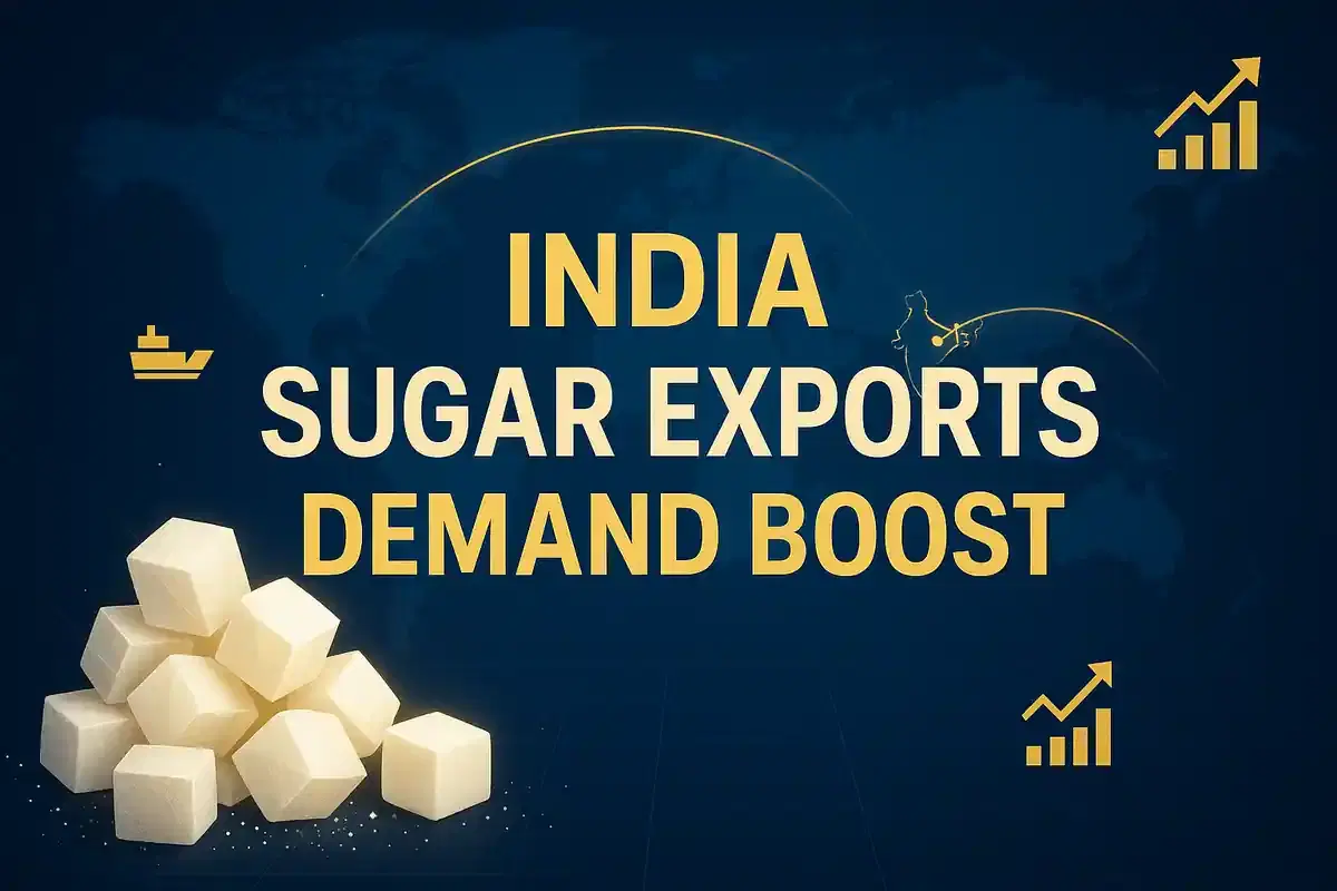 ਵਧਦੇ ਘਰੇਲੂ ਸਟਾਕਾਂ ਦਰਮਿਆਨ ਭਾਰਤੀ ਸ਼ੂਗਰ ਇੰਡਸਟਰੀ US, EU ਬਾਜ਼ਾਰ ਤੱਕ ਪਹੁੰਚ ਦੀ ਮੰਗ ਕਰ ਰਹੀ ਹੈ