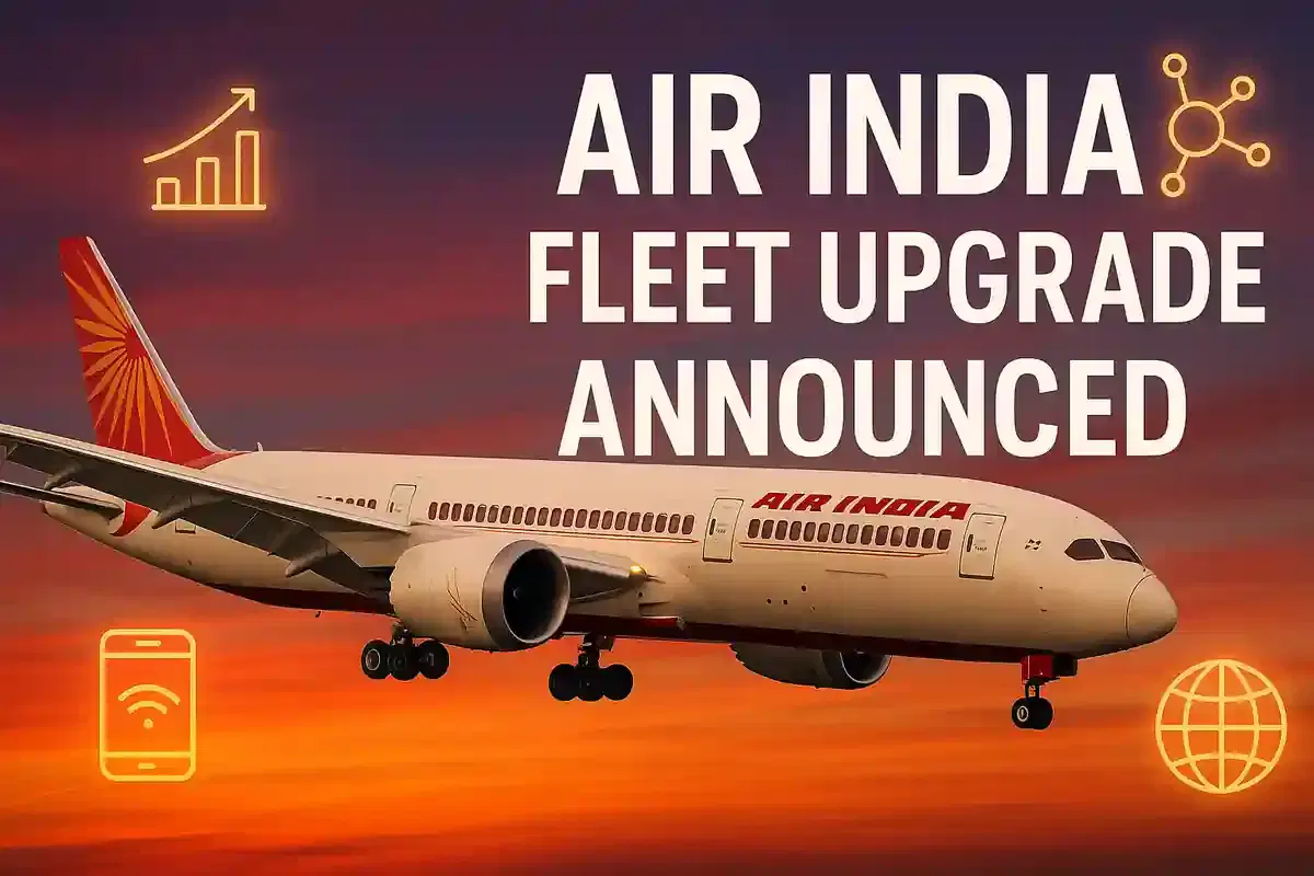 ਏਅਰ ਇੰਡੀਆ ਨੇ 2028 ਤੱਕ ਅੰਬੀਸ਼ੀਅਸ ਫਲੀਟ ਓਵਰਹਾਲ ਅਤੇ ਵਿਸਤਾਰ ਦੀਆਂ ਸਮਾਂ-ਸੀਮਾਵਾਂ ਦੱਸੀਆਂ।