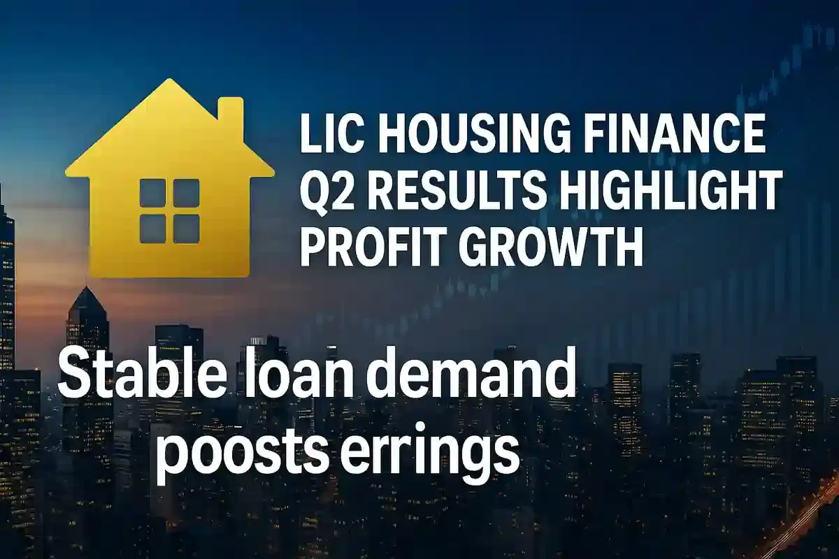 LIC Housing Finance Reports 1.6% Profit Rise in Q2 on Stable Loan Demand