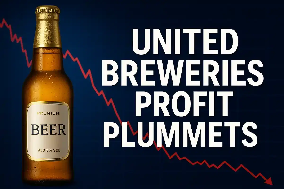 ਯੂਨਾਈਟਿਡ ਬਰੂਅਰੀਜ਼ ਦਾ Q2 ਮੁਨਾਫਾ 64% ਡਿੱਗਿਆ, ਬਾਜ਼ਾਰ ਦੀਆਂ ਮੁਸ਼ਕਿਲਾਂ ਕਾਰਨ ਅਨੁਮਾਨਾਂ ਤੋਂ ਖੁੰਝ ਗਿਆ