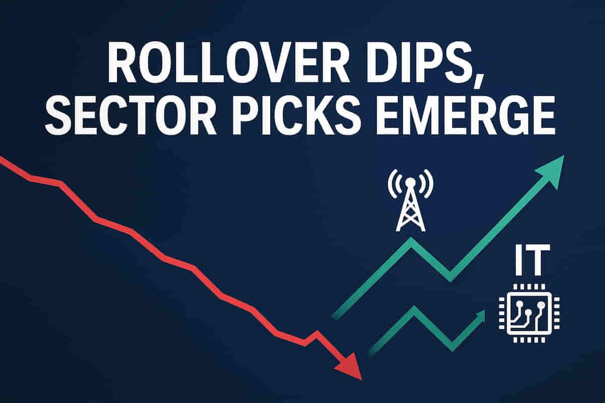 ਨਿਫਟੀ ਰੋਲਓਵਰ ਘਟਿਆ, ਟੈਲੀਕਾਮ, ਆਈਟੀ, ਇੰਫਰਾ ਸੈਕਟਰਾਂ ਵਿੱਚ ਓਪਨ ਇੰਟਰਸਟ ਦਾ ਵਾਧਾ; ਵਿਆਪਕ ਬਾਜ਼ਾਰਾਂ ਵਿੱਚ ਮੌਕੇ