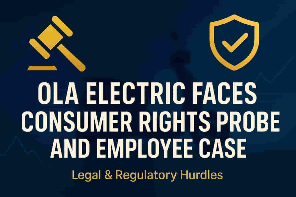 Ola Electric ਨੂੰ ਕੰਜ਼ਿਊਮਰ ਰਾਈਟਸ ਜਾਂਚ ਅਤੇ ਕਰਮਚਾਰੀ ਖੁਦਕੁਸ਼ੀ ਜਾਂਚ ਦਾ ਸਾਹਮਣਾ