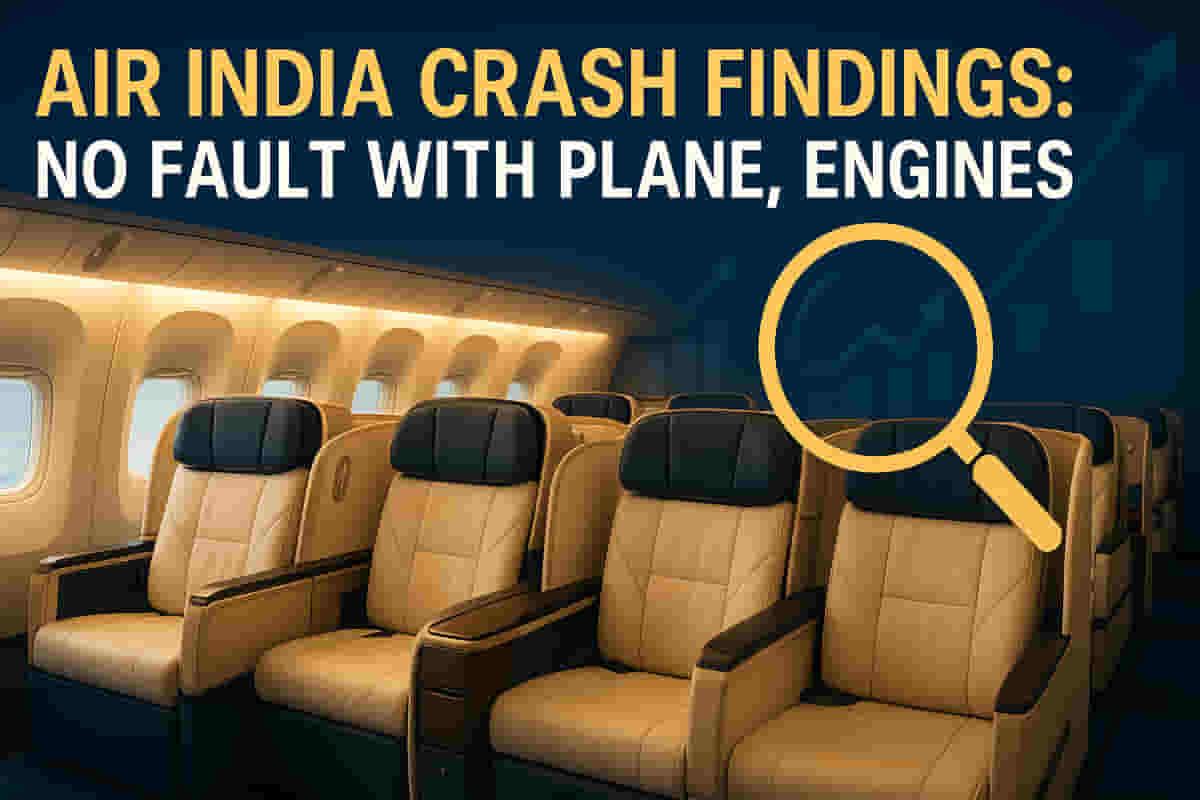 ਏਅਰ ਇੰਡੀਆ CEO: ਹਾਦਸੇ ਦੀ ਮੁੱਢਲੀ ਜਾਂਚ 'ਚ ਜਹਾਜ਼, ਇੰਜਣ ਜਾਂ ਕਾਰਜਪ੍ਰਣਾਲੀ 'ਚ ਕੋਈ ਖਰਾਬੀ ਨਹੀਂ