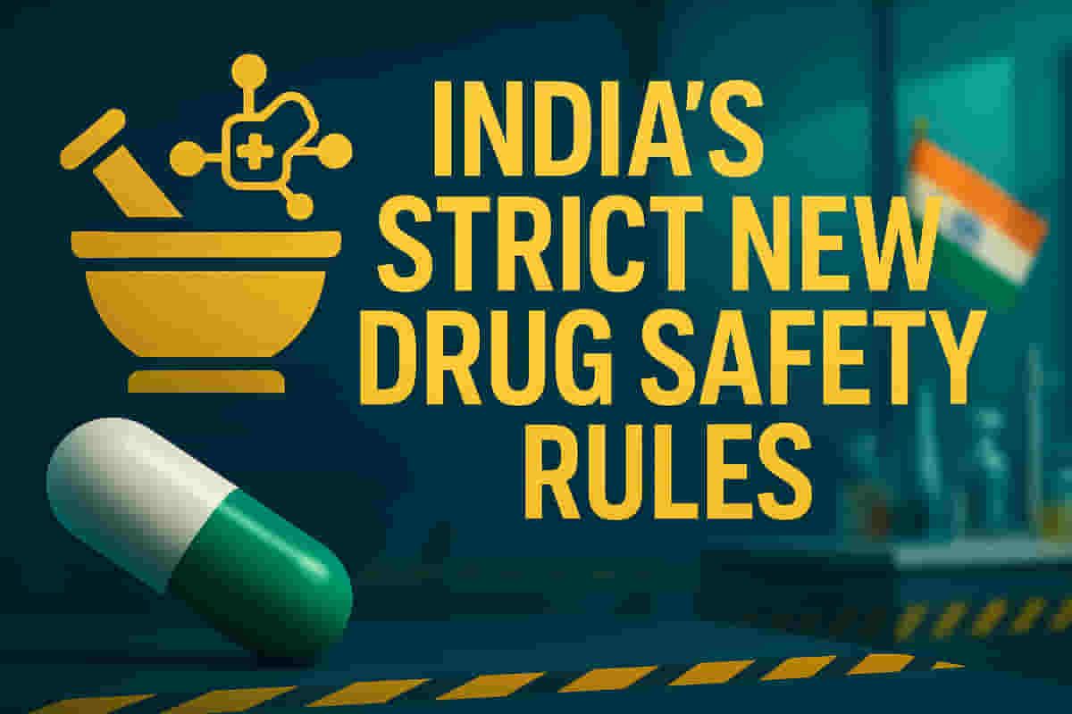 ਭਾਰਤ ਨੇ ਡਰੱਗ ਮਨਜ਼ੂਰੀ ਦੇ ਨਿਯਮ ਸਖ਼ਤ ਕੀਤੇ, ਬੱਚਿਆਂ ਦੀਆਂ ਮੌਤਾਂ ਦਰਮਿਆਨ ਝੂਠੇ ਡਾਟਾ ਵਾਲੀਆਂ ਕੰਪਨੀਆਂ 'ਤੇ ਪਾਬੰਦੀ।