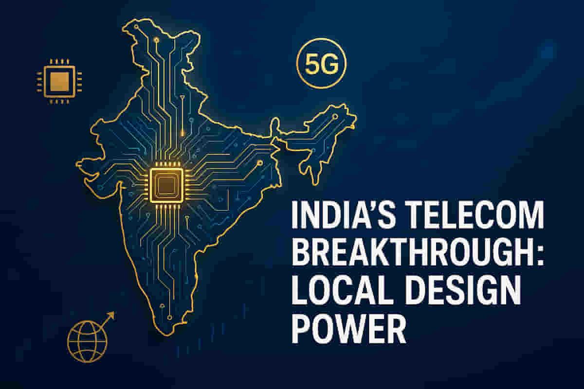 ਵਿਸ਼ਵੀਕਰਨ ਦੇ ਬਦਲਾਅ ਦਰਮਿਆਨ ਭਾਰਤ ਦਾ ਟੈਲੀਕਾਮ ਨਿਰਮਾਣ ਸਵਦੇਸ਼ੀ ਡਿਜ਼ਾਈਨ ਅਤੇ AI ਵੱਲ ਵੱਡਾ ਕਦਮ