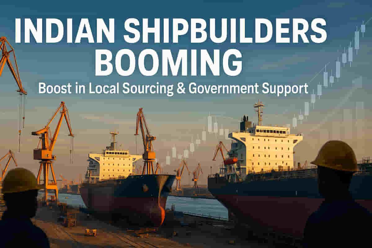 ਭਾਰਤੀ ਸ਼ਿਪਬਿਲਡਰਸ ਦਾ ਧਿਆਨ ਘਰੇਲੂ ਸੋਰਸਿੰਗ ਵਧਾਉਣ 'ਤੇ, ਸਰਕਾਰ ਵੱਲੋਂ ਮੈਰੀਟਾਈਮ ਸੈਕਟਰ ਨੂੰ ਵੱਡਾ ਹੁਲਾਰਾ
