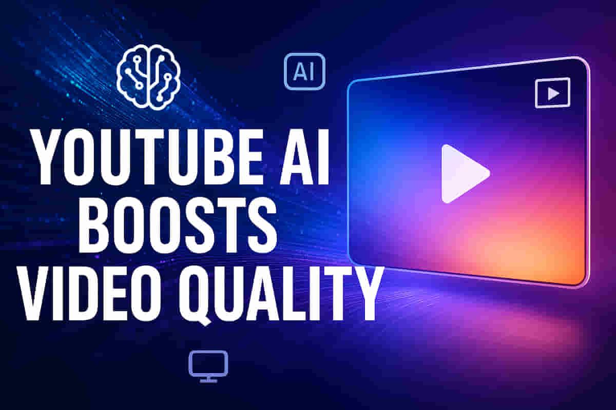 YouTube ਨਵੇਂ AI 'ਅਪਸਕੇਲਿੰਗ' ਫੀਚਰ ਨਾਲ ਵੀਡੀਓ ਕੁਆਲਿਟੀ ਸੁਧਾਰੇਗਾ