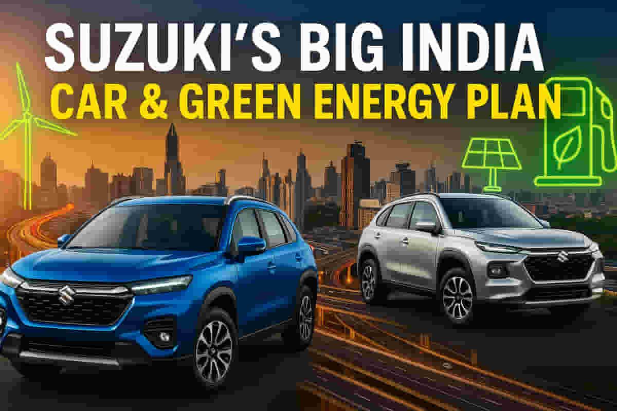 ਸੁਜ਼ੁਕੀ ਮੋਟਰ ਕਾਰਪੋਰੇਸ਼ਨ 2030-31 ਤੱਕ ਭਾਰਤ ਵਿੱਚ 10 ਨਵੀਆਂ ਕਾਰਾਂ ਲਾਂਚ ਕਰਨ ਦੀ ਯੋਜਨਾ ਬਣਾ ਰਹੀ ਹੈ, 50% ਬਾਜ਼ਾਰ ਹਿੱਸੇਦਾਰੀ ਦਾ ਟੀਚਾ ਰੱਖ ਰਹੀ ਹੈ, ਅਤੇ ਸਾਫ਼ ਊਰਜਾ ਵਿੱਚ ਨਿਵੇਸ਼ ਕਰ ਰਹੀ ਹੈ।