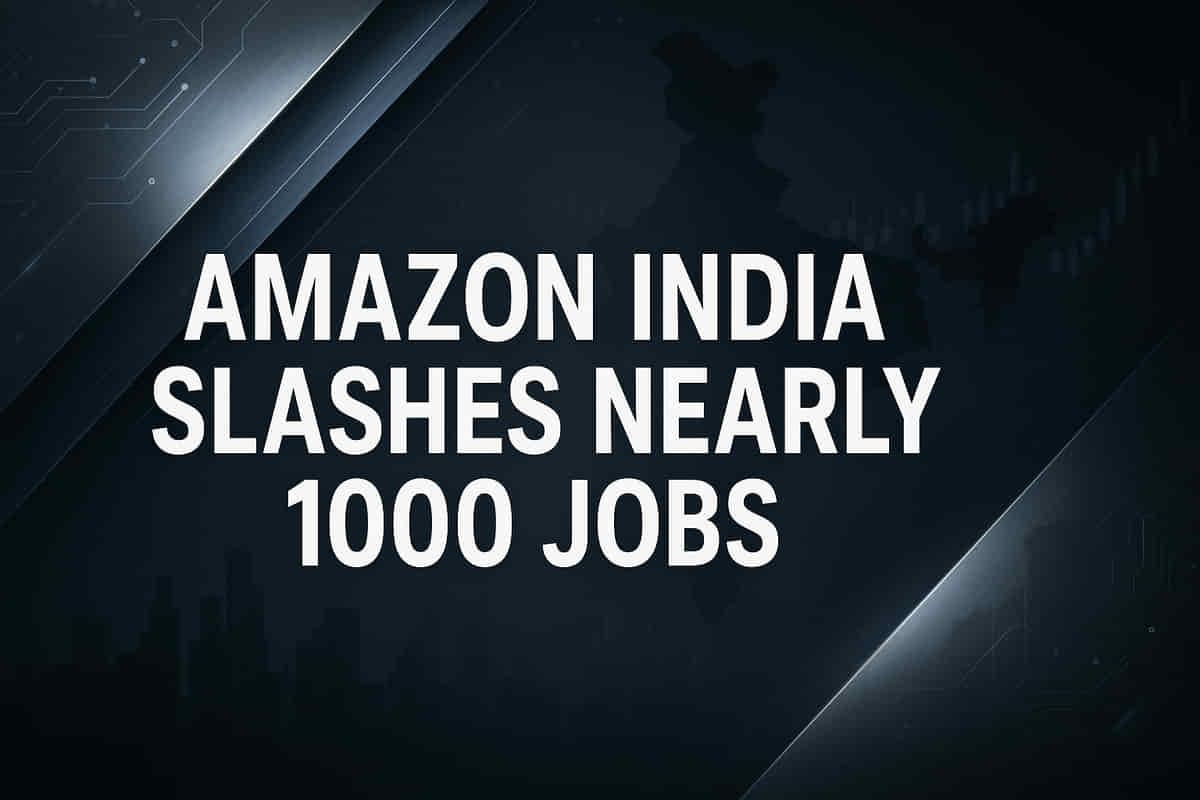 Amazon ਭਾਰਤ ਵਿੱਚ 1,000 ਕਾਰਪੋਰੇਟ ਮੁਲਾਜ਼ਮਾਂ ਨੂੰ ਕੱਢਣ ਦੀ ਯੋਜਨਾ ਬਣਾ ਰਿਹਾ ਹੈ