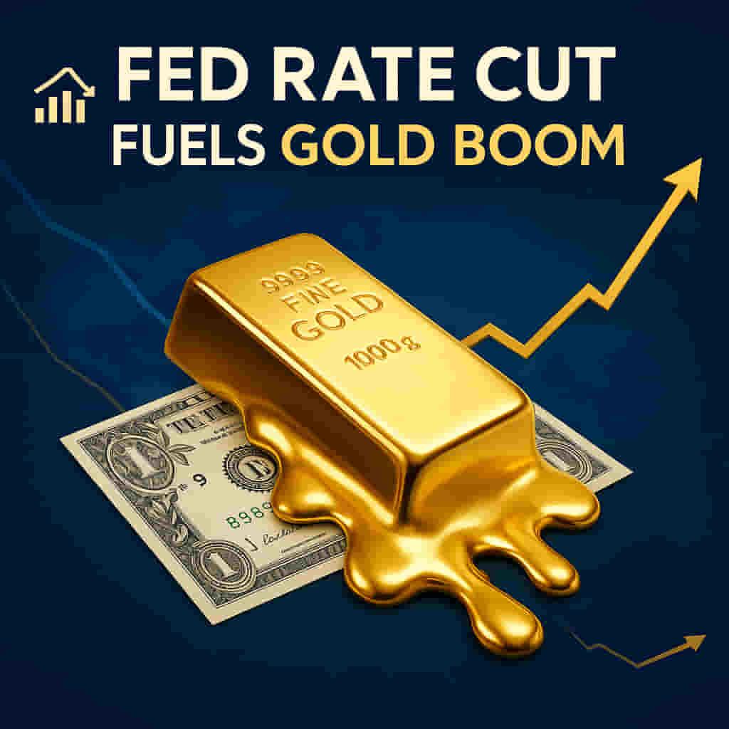 ਅਮਰੀਕੀ ਫੈਡਰਲ ਰਿਜ਼ਰਵ ਨੇ ਵਿਆਜ ਦਰਾਂ ਵਿੱਚ ਕਟੌਤੀ ਕੀਤੀ, ਸੋਨੇ ਦੀਆਂ ਕੀਮਤਾਂ ਮਜ਼ਬੂਤ ਹੋਈਆਂ, ਨਿਵੇਸ਼ਕ ਵਪਾਰਕ ਗੱਲਬਾਤ 'ਤੇ ਨਜ਼ਰ ਰੱਖ ਰਹੇ ਹਨ